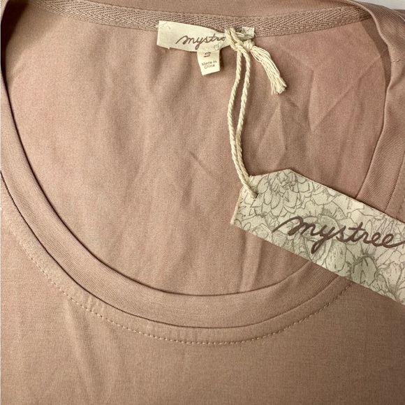 Mystree Pink Asymmetrical Tank Top - Picture 6 of 7